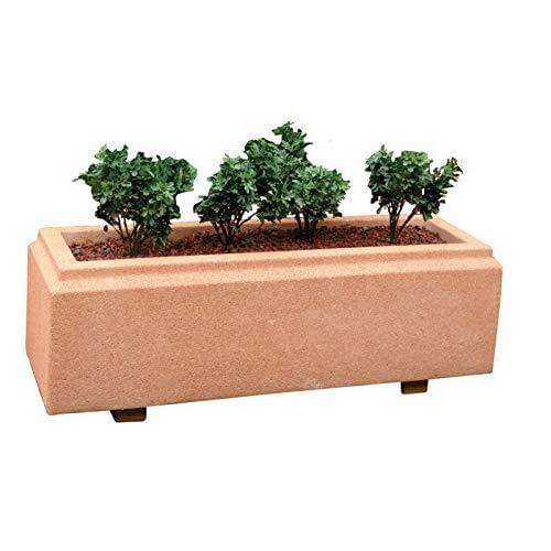 Bonfante planter rectangular metamorphosis pink