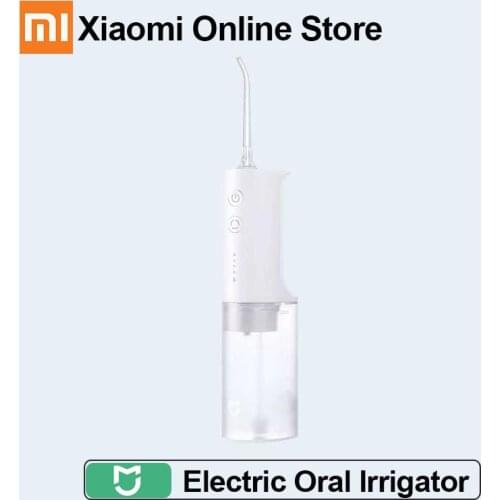 Xiaomi Mijia Electric Oral Irrigator IPX7 Waterproof 4 Gear Mode 200ML Large Capacity Water Tank Flusher Oral Cavity Flusher