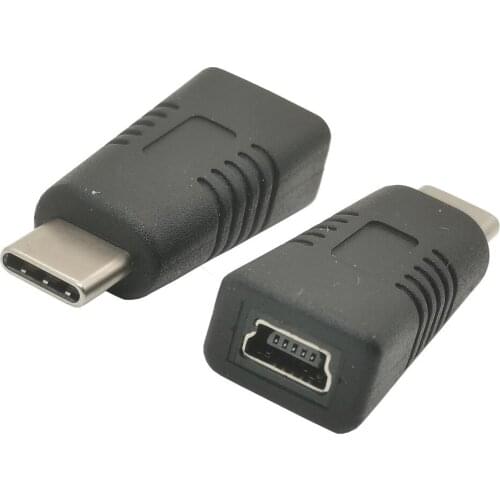 Mini / Micro USB Female to USB 3.1 Male Adapter Data Charging Adaptor