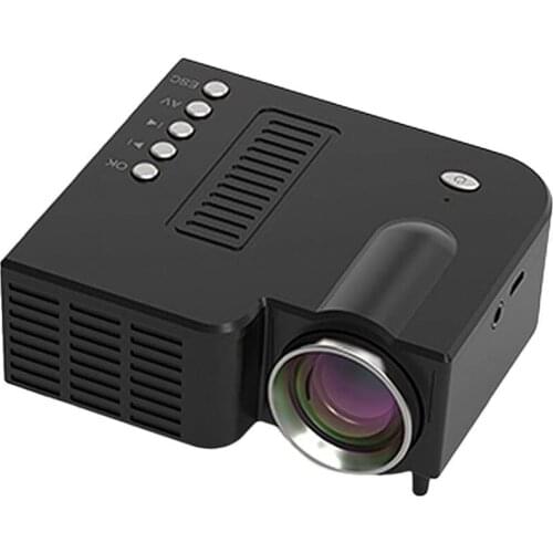 UC28C Mini Projector Video Projector Home Theater Cinema LCD Projector Media Player for Smart Phones