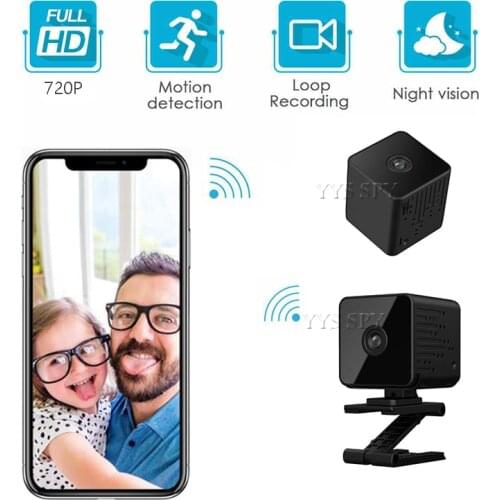 720P Action Mini IP Camera Espia Video Kamera Smart Home Surveillance Baby Monitor CCTV Small Webcam Night Vision Micro Camaras