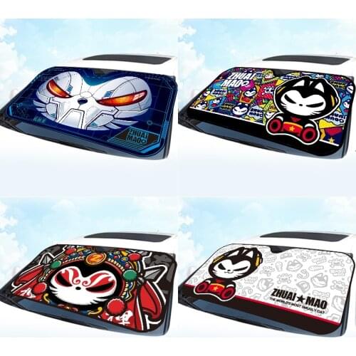 Cartoon Personality Windshield Sunshade Car Window Windscreen Cover Sun Shade Auto Sun Visor Car-covers Car Solar Protection