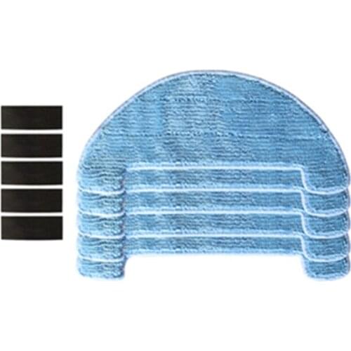 Robot Vacuum Cleaner Mop Cloths Rag Pre Filter for iboto Smart V720gw AQUA Robotic Vacuum Cleaner Filter Parts