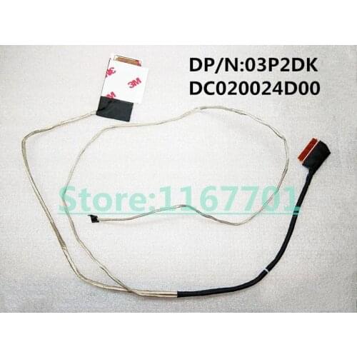 New Original Laptop/notebook LCD/LED/LVDS cable for Dell Inspiron 17-5758 5759 5755 DC020024D00 03P2DK 30pin Non-Touch