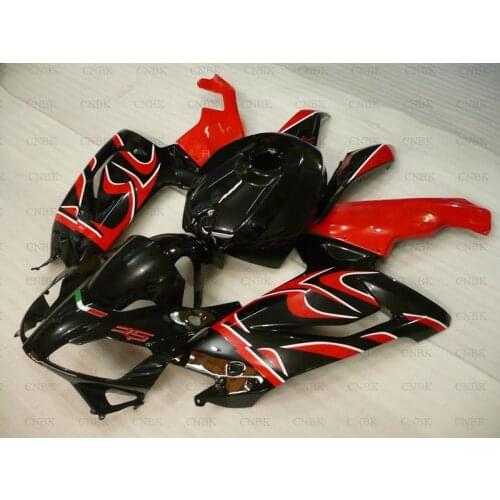 Motorcycle Fairing for RS 125 07 08 RS 125 Fairing 08 09 RS 125 Motorcycle Fairing 2006 - 2011 Red Black