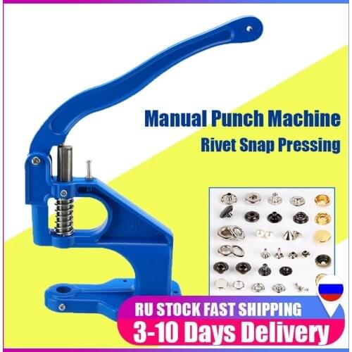 Manual Button Punching Machine Manual Button Machine Round Hole Machine Crimping Machine Press Withholding Manual Installation