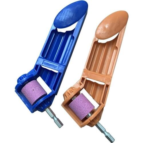 1 Set Corundum Grinding Wheel Drill Bit Sharpener Titanium Drill Portable Drill Bit Powered Tool Parts Dropshipping