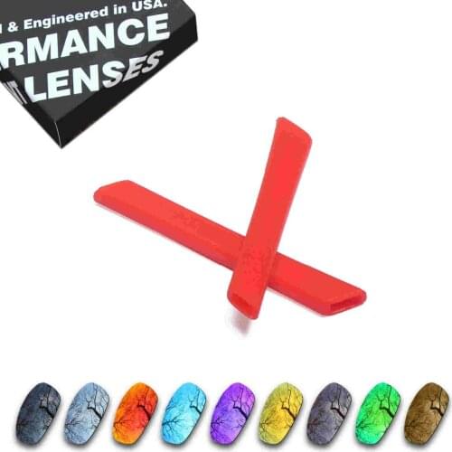 ToughAsNails Resist Seawater Corrosion Polarized Replacement Lens&Red Ear Socks for Oakley Split Jacket - Multiple Options