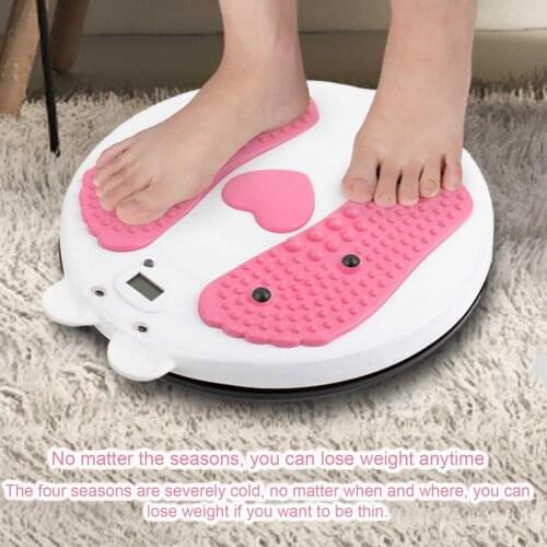 Wriggled Plate Magnet Women Body Shaping Turntable Belly Leg-Shape Care Fitness Equipment Training Waist Shaping Machine Disk