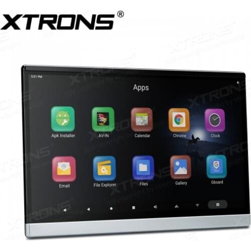 XTRONS 15.6” Touch Screen Built-in Speaker Android Car Roof Multimedia Player with FHD IPS Screen 1080P HD Digital Video