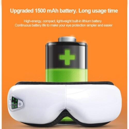 3D Smart Vibration Eyes Massager Electric Eye Care Instrument Hot Compress Bluetooth Eye Wrinkle Fatigue Relieve Massage Glasses