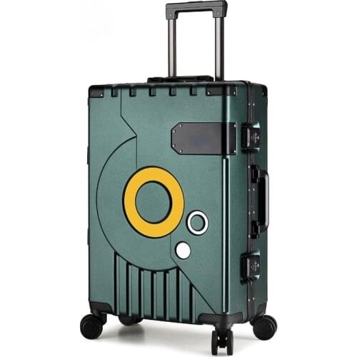 New Luggage With Universal Wheel Boarding Box Large Capacity Password Box Men and Women Long Distance Travel Suitcase Wheels