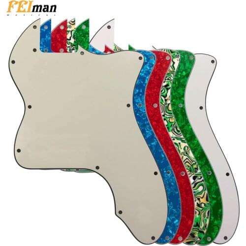 Pleroo Guitar Parts blank pickguard For Fender Classic 72' thinline Telecaster tele Guitar Pickguard Scratch Plate for DIY