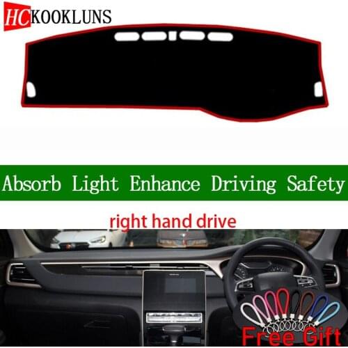 For GAC Trumpchi GS5 2019 Right Hand Drive Car Dashboard Cover Dash Mat Dash Board Pad Carpet Dashmat