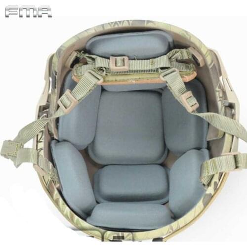 FMA Tactical Protective Pad For CP Helmet Replacement Suspension Pads Set Soft Cushion Pad Airsoft Hunting Helmet Accessories