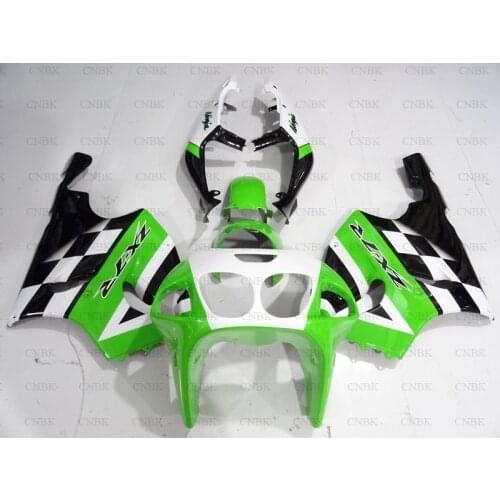 Body Kits for Zx-7r 02 03 for Kawasaki Zx7r Full Body Kits 2000 for Kawasaki Zx7r Plastic Fairings 1996 - 2003 Green Black White