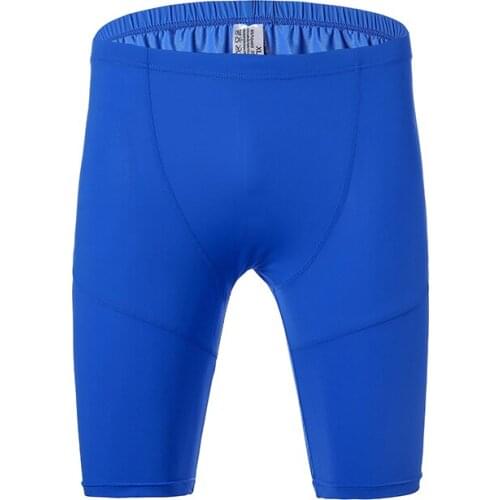 Mens Compression 3/4 Pants Quick Dry Elasticity Spandex Jogger Tights Fitness Pants Skinny Leggings Trousers Shorts Pants