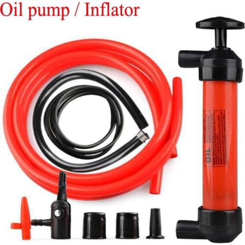 Small portable multifunctional manual oil pump/inflator second generation auto oil pump/oil suction/oil changer X-065