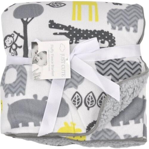 Baby Blanket Newborn Coral Fleece Swaddle Wrap Soft Sleeping Stroller Sleep Sack For Infant Kids Baby Bedding Blankets 102*76cm