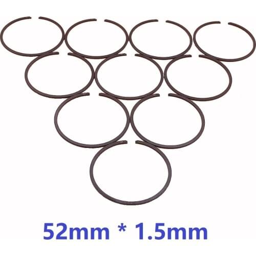 10Pcs/lot 52mm * 1.5mm Piston Rings For Husqvarna 272 272XP 272K Chainsaw Replacement Parts NEW