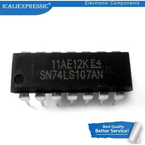 5PCS SN74LS107AN DIP14 SN74LS107N DIP HD74LS107AP 74LS107 DIP-14 DM74LS107AN MB74LS107