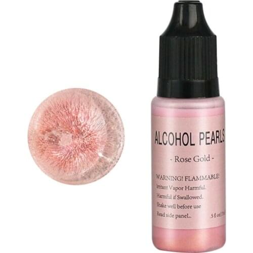 Metallic Resin Pigment Resin Dye Alcohol Inks Concentrated Resin Colorant 15ml F3MD