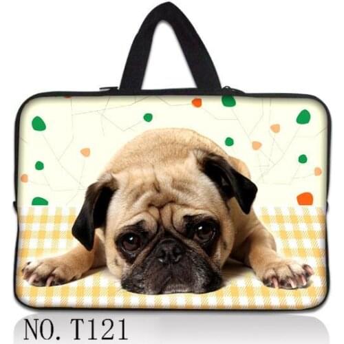 Pug Dog Laptop Sleeve 13 14 15 17 15.6 Notebook Bag for MacBook Air 13 Fashion Women Mens Bag Case for MacBook Pro 13 2019 Case