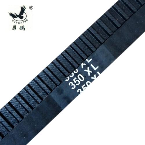 Inch trapezoid 10pcs XL timing belt 350 XL teeth 175 width 10mm length 889mm 350XL rubber closed-loop belt free shipping