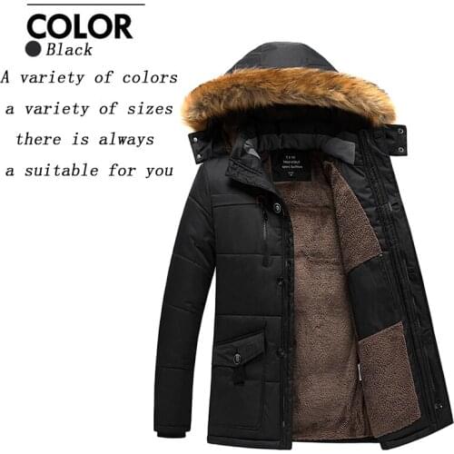 Outdoor Winter Warm Thick Coat Plus Velvet Plus Size Multicolor Hooded Coat Cotton Coat Detachable Parka Direct Sales Drop Ship