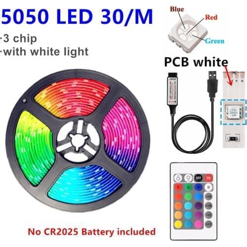 Bluetooth App Control Smart LED Strip 5v USB 2835/5050 LED Strip Light RGBW Strip Flexible Lamp Tape For Room TV Decoration