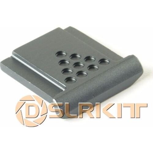 Graphite Silver Metal Universal Hot Shoe Cover for Canon Nikon Pentax Fuji Camera