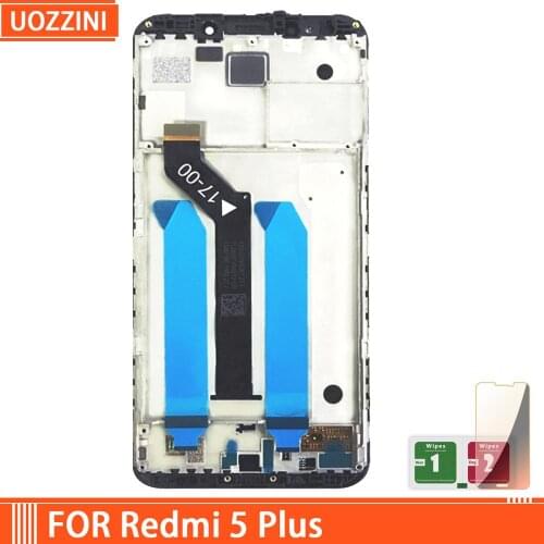 LCD For Xiaomi Redmi 5 Plus LCD Display Touch Screen Digitizer Sensor Panel For Xiaomi Redmi 5Plus LCD Touch Assembly Frame
