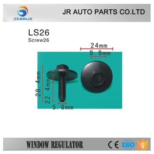 10x General screws, metal clips, water pipes