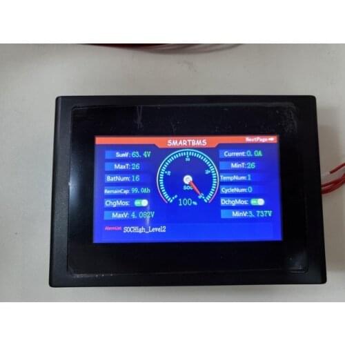 Smart BMS Accessories Touch Control Screen LCD Display And CAN BUS AND LIGHT BOARD
