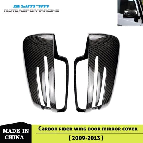 Carbon fiber Rearview mirror cover For BENZ A B C E Class W204 W212 W176