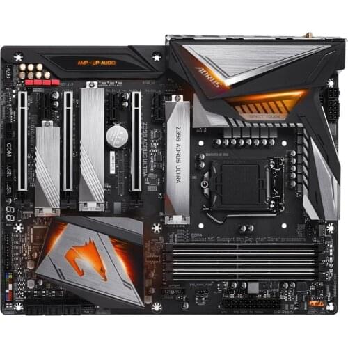 GIGABYTE Intel Z390 AORUS ULTRA with 12+1 Phases Digital VRM, Direct Touch Heatpipe, Z390 Chipset 8th 9th Gaming Motherboard