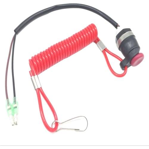 New Boat Kill Stopswitch Stop Switch Tether Lanyard for Honda Outboard