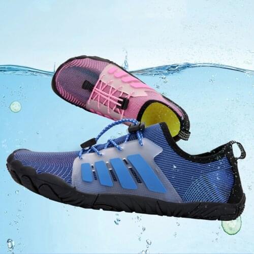 Men Woman Beach Swimming Shoes Quick-Drying Upstream Aqua Shoes Summer Outdoor Wading Water Sport Shoes For Women Gym Size 35-46