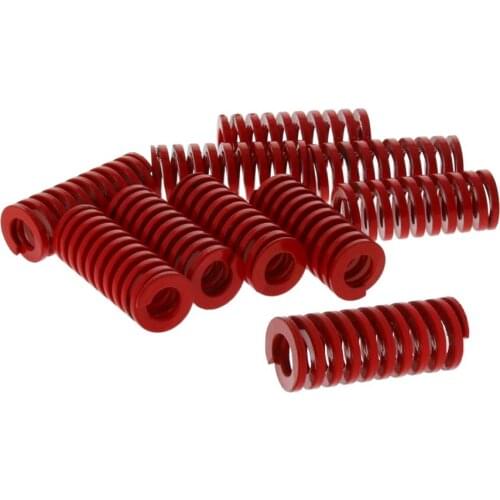 MroMax Mold Spring-lighter Load Spring Steel Paint OD 10/12/14/16/18/20/30mm ID 5/6/8/9/10/15mm Length 25/30/35/40/45/55/60/80