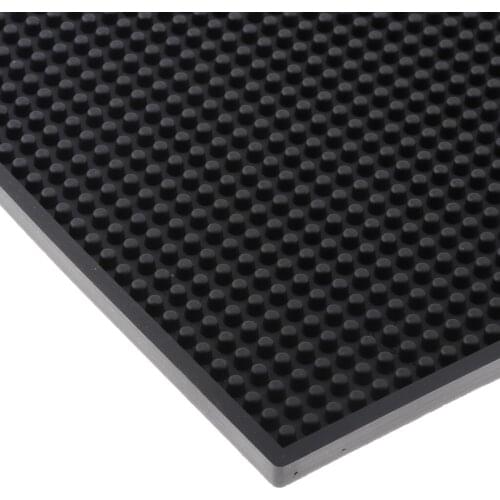 Silicone Antiskid Mat Cushion Salon Hairdresser Tools Non- Pad Black