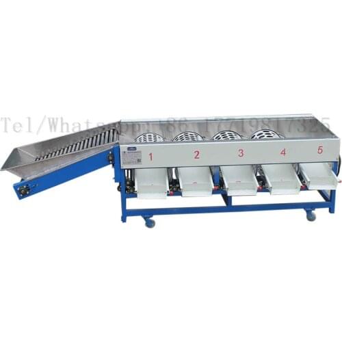 OEM 4-10 Grades fruit vegetable sorting machine orange apple size grading machine for sale