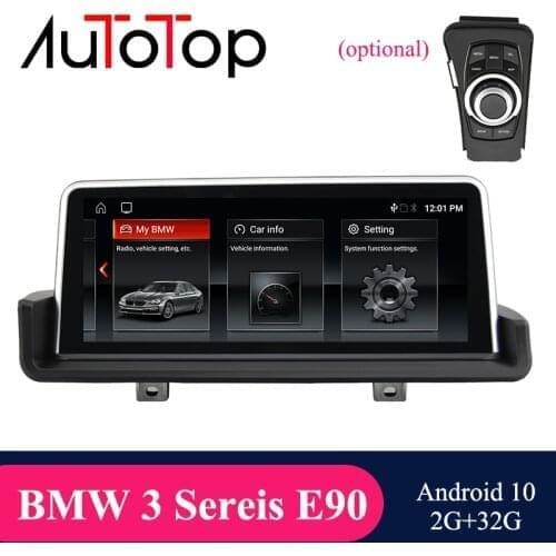 AUTOTOP E90 Android 2din Car Multimedia Player for BMW E90 E91 E92 E93 4G Wifi Carplay Mirrorlink Radio Audio GPS Navigation BT