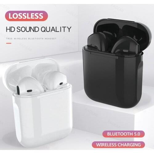 I12 tws Wireless Headphones Bluetooth 5.0 Earphones Original Touch Pop-up True Earbuds Earpiece PK i11 i9s With Charging Box