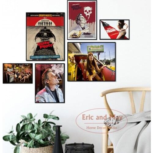 Death Proof Classic Movie Canvas Painting Posters And Prints Pictures On The Wall Vintage Decorative Home Decor Quadro