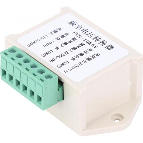 FVS-10KHz5V Frequency to Voltage Signal Conversion Module 0-10KHz to 0-5V with Housing F V Conversion Module