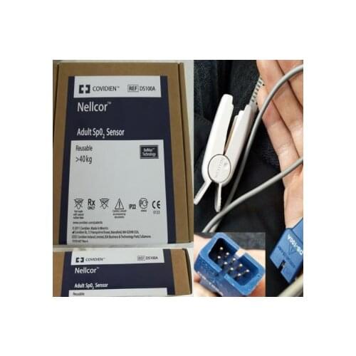 GE New Original Nellcor DS100A DS-100A Oximax Durasensor SpO2 Sensor Adult Oxygen Sensor Reusable For GE