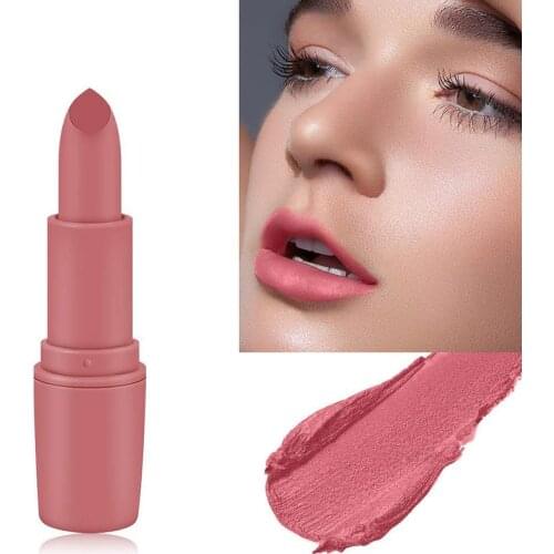 Makeup Lipstick Long Lasting Gloss Makeup Matte Lipsticks Beauty Cosmetic Sexy Lips Professional Waterproof Red
