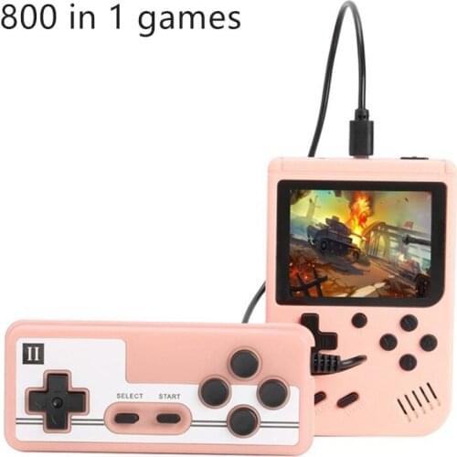 NEW 800 IN 1 Retro Video Game Console Handheld Game Portable Pocket Game Console Mini Handheld Player for Kids Player Gift