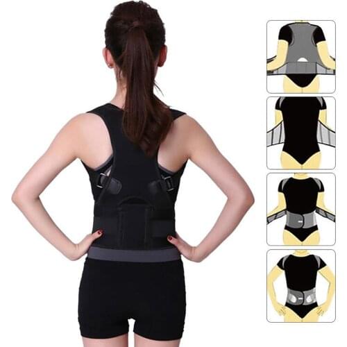 Wholesale Men Women Posture Corrector Back Support Flexible Correct Waist Belt Vest Brace Health Yoga Training Accessories