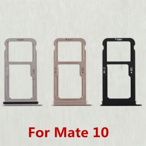SIM Card Tray Holder Slot Adapter Replacement Parts For Huawei Mate 10 Mate10